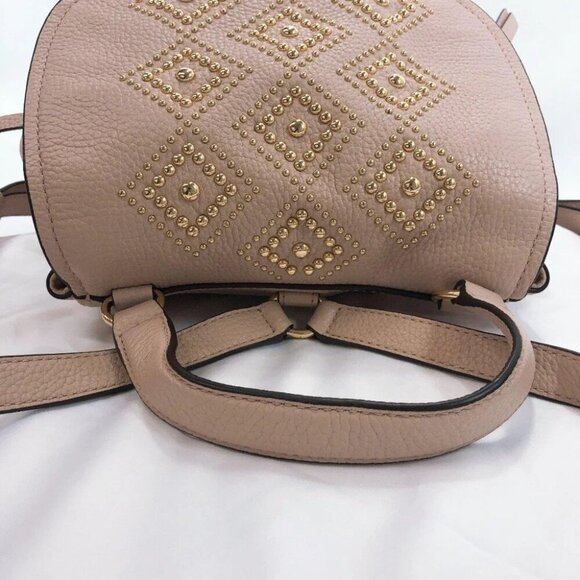 MICHAEL KORS BACKPACK DAYPACK RILEY LEATHER PINK WOMEN main image 5